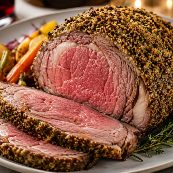 Herb-Crusted Boneless Prime Rib Roast
